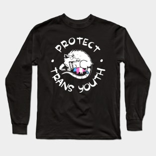 Protect Trans Youth Transgender Pride Long Sleeve T-Shirt